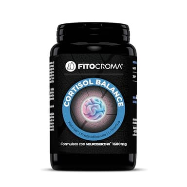 CORTISOL BALANCE -120 capsule - abbassa il cortisolo - Neuroserina™ 1600mg, Fosfatidilserina, L-teanina, Ashwagandha KSM-66® - cortisolo integratore