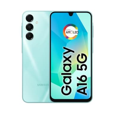 Samsung Galaxy A16 5G, 256 GB + 8 GB di RAM, fotocamera fino a 50 MP, schermo da 6,7 pollici, NFC, IP54, batteria da 5000 mAh, verde chiaro