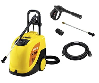 Lavor Idropulitrice ad acqua calda XTR 1007, Temperatura Acqua 80°C, Pressione massima 135 bar, Portata massima 450 litri ora, Motore 2100 Watt