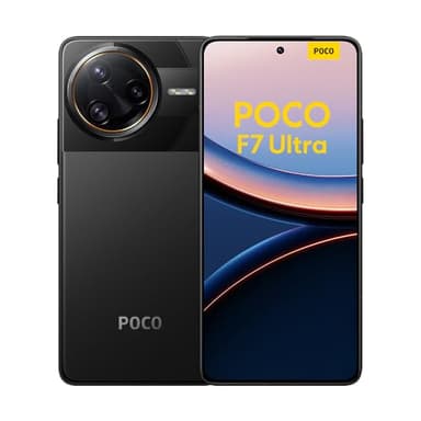 XIAOMI POCO F7 Ultra Smartphone, 16+512 GB, Nero, batteria 5300mAh, 120W HyperCharge, HyperAI (Caricabatterie non incluso)