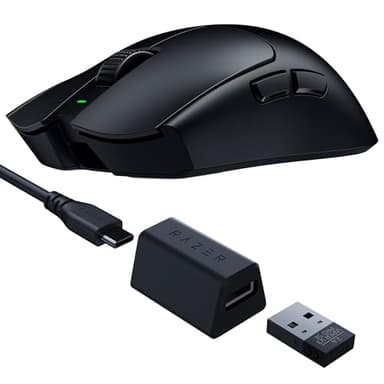 Razer Viper V3 Pro SE - Mouse da gioco wireless ultraleggero per eSport - 54g - Sensore Focus Pro 35K DPI - HyperSpeed Wireless - 95 ore batteria - Smooth Touch - PC/Mac | Nero