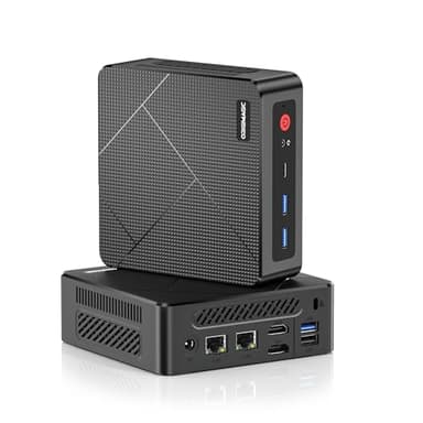origimagic C4 Neo Mini PC,con Ryzen 5 3500U Processor(fino a 3,7GHz) Light Gaming PC,16GB RAM,512GB SSD,Supporto Triple Display,USB3.2/Doppia Ethernet/Wi-Fi5/BT 5.0,Mini Desktop per Ufficio Domestico