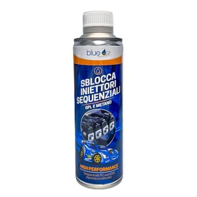 Additivo Sblocca Iniettori Sequenziali GPL e METANO 350ml a Elevate Prestazioni utilizzabile su qualsiasi tipo o marca di impianti Gpl o metano - SEQUENTIAL LPG And CNG Injector UNBLOCKER BG03035