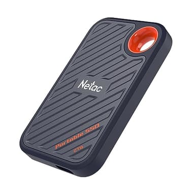 Netac ZX20 Portable SSD - 2 TB - USB 3.2 Gen.2 External SSD Portatile - Fino a 2000MB/s - PC e Mac - Unità a Stato Solido USB-C -Gen 2, 20 Gbps