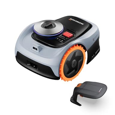 Segway Navimow i205 AWD 500 m² Robot Tagliaerba Senza Filo Perimetrale con Garage S, Trazione Integrale per Pendii del 45%, EFLS NRTK + Visione, Non è Necessaria un'antenna RTK (Spedito separatamente)