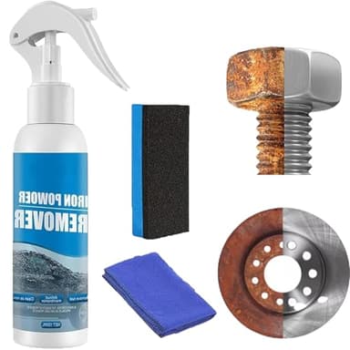 Rakiuty Convertitore Ruggine,2026 Spray per Rimuovere la Ruggine,Eliminare Ruggine da Metallo,Antiruggine per Ferro,Togli Ruggine per Metalli//Bici/Auto/Bicicletta,100ml
