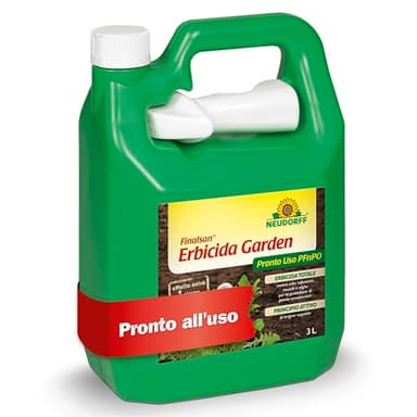 Neudorff Finalsan Ultima PFnPO Concentrato – Diserbante totale contro erbacce, erbe, alghe e muschi. Visibilmente efficace in un giorno, 3 litro