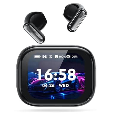 Relxhome AI Cuffie Traduzione Simultanea, 2026 Auricolari Bluetooth 6.0 Wireless, 4 in1 Traduttore Simultaneo Vocale 60 Ore con ENC, 150 Lingue Auricolari Traduttori Istantanei Vocali Gratuite