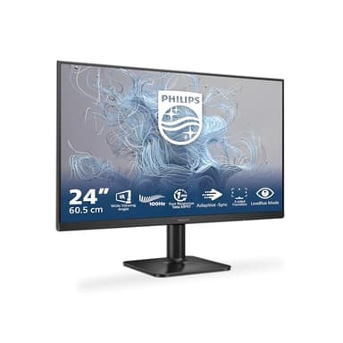 Monitor per PC - Philips - 24E2N1100LB - 24 FHD - VA - 1 ms - 100 Hz - Sincronizzazione adattiva