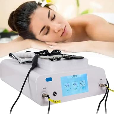 PixCy Tecar Terapia Ret Cet Diatermia Corpo Dimagrante Macchin,Apparecchio per Tecarterapia a Radiofrequenza,per Alleviare Dolore Muscolare,Ridurre Cellulite in profondità