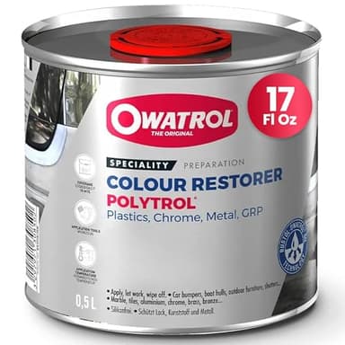 Owatrol Polytrol Renovador Rigenera L'Aspetto Della Plastica, Pietra, Marmo, Graniti,Vernici E Cromature Lt.0.5