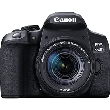 Canon EOS 850D Kit fotocamere SLR 24,1 MP CMOS 6000 x 4000 Pixel Nero