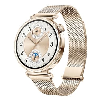 HUAWEI WATCH GT 5 41mm Smartwatch, Design Elegante, Nuova Modalità Corsa e Ciclismo, Monitoraggio della Salute, 7 Giorni di Durata della Batteria, iOS e Android, Dorata