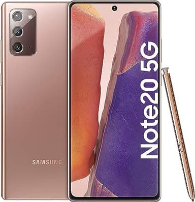 Samsung Galaxy Note 20 256GB Android Smartphone 5G 8GB RAM AI Display 6.7'' Super AMOLED Fotocamera 64MP 4.300 mAh (Bronzo)