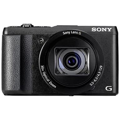 Sony DSC-HX60 Fotocamera Digitale Compatta Travel con Sensore CMOS Exmor R da 20.4 MP, Ottica Sony G 24-720 mm, Zoom Ottico 30x, Supporto Multi-interfaccia, Nero