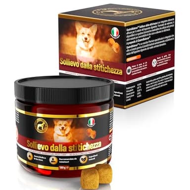 GastroBalance integratore digestivo ammorbidisce feci dure cane - 60 bocconcini lassativi (Sapore di Pollo)