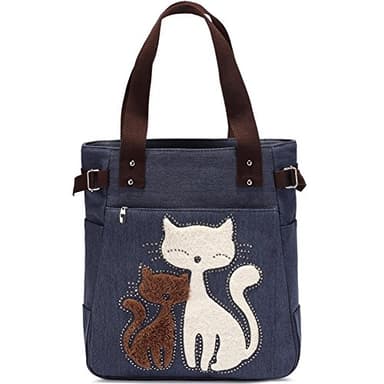 KAUKKO C3+C4 - Borse a tracolla da donna (confezione da 10), Blu, Taille unique, Tote tutto