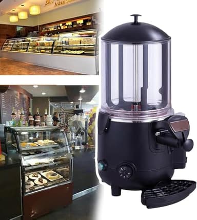 Macchina commerciale per cioccolata calda - Distributore automatico di controllo della temperatura, macchina per bevande antigoccia per caffè con agitazione automatica