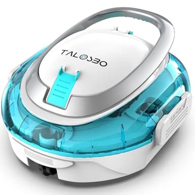 TALOSBO (2026 Upgrade) S2 Robot Piscina Senza Fili,Doppia Filtrazione, Automatica 90 Min Robot Piscina Fuori Terra, Doppio Motore,Parcheggio Automatico,per Piscine Fino a 80 m²