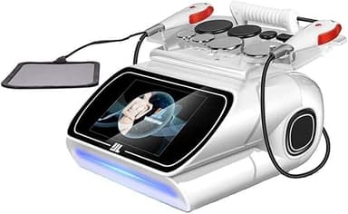 YEHOZZ Dispositivo per Terapia Tecar 448k per Il Corpo, Terapia Tecar Portatile per Tessuti Profondi, Macchina Tecar Cet/Ret da 350w con 8 Testine per Dimagrimento del Corpo, Sollievo dal Dolore