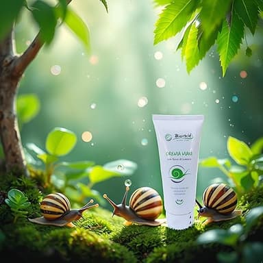 Crema Mani Riparatrice Bionclé - Bio - Con Bava di Lumaca- Nickel Tested- Idratante e Nutritiva- Per Ragadi - Cicatrizzante - 100 ML