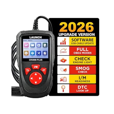 LAUNCH CR3008 Plus obd2 auto diagnostica, Una chiave I/M,Aggiornamento a vita, Lettore di codici motore migliorato Strumento di scansione diagnosi auto OBDII per tutti i veicoli, Modello 2025