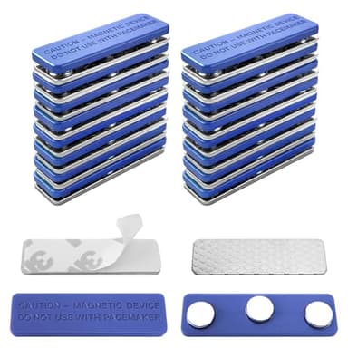 Set di magneti per zanzariere e finestre, resistenti magneti al neodimio autoadesivi per il fissaggio di protezione dagli insetti, senza foratura, riutilizzabili, per finestre e porta del balcone (45