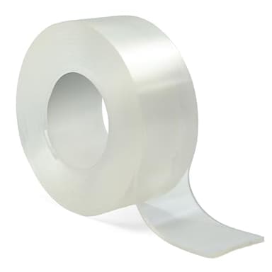 Generico Nastro Biadesivo Extra Forte Trasparente Nano Gel 2 m x 3 cm Riutilizzabile Per Muro e Pareti Double Sided Tape Senza Fori