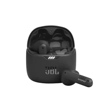 JBL Tune Flex TWS Auricolari In Ear True Wireless Bluetooth, con Cancellazione Attiva del Rumore, Bassi Potenti, Impermeabili IPX4, 8+24 Ore di Autonomia Combinata, Custodia di Ricarica, Nero
