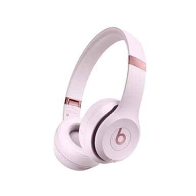 Beats Solo 4 - Cuffie wireless bluetooth on-ear, compatibili con Apple e Android, fino a 50 ore di autonomia - Rosa nuvola