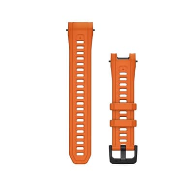 Cinturino Originale Garmin per Instinct 3, 22mm, QuickFit, Silicone, Ember Orange