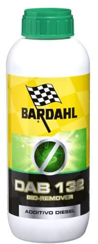 Bardahl Dab 132 Bio Remover, Addittivo Anti Batterico per Diesel, Ampio Spettro D'Azione, Contro Batteri Funghi Alghe, Confezione da 1 Litro