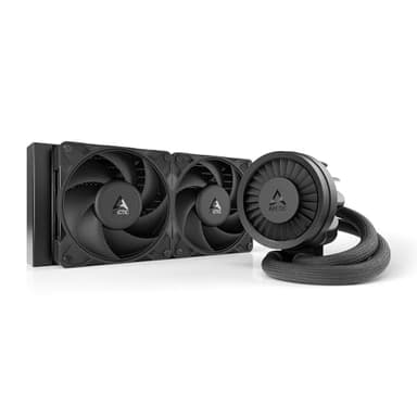 ARCTIC Liquid Freezer III Pro 240 - Dissipatore AIO per CPU, 2 x 120 mm Raffreddamento a Liquido, Radiatore da 38 mm, Pompa PWM, Ventola VRM, AM5/AM4, Intel LGA1851/1700 Telaio di Contatto - Nero