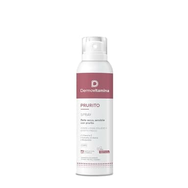 Dermovitamina Prurito Spray - Riduce il Prurito - Effetto Fresco - Azione protettiva - Dermatite - Idratante - Dona Sollievo Immediato - Per Adulti e Bambini - 100ml