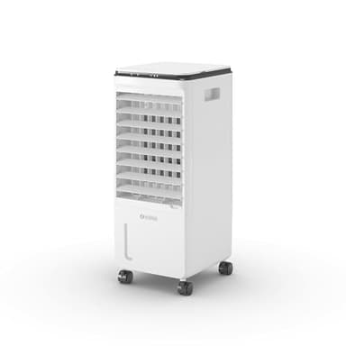 Olimpia Splendid, Peler 7T Raffrescatore Evaporativo, 7 Litri, Purificatore d'Aria, Raffrescamento, Ventilazione, Touchscreen Display, Facilità di Trasporto