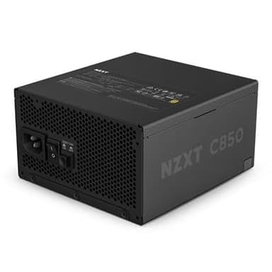 NZXT C850 Gold ATX 3.1 - Alimentatore da gioco per PC completamente modulare a basso rumore - 850 Watt - 80 PLUS Gold - Connettore 12V-2x6 - Modalità Zero Fan - Condensatori 100% giapponesi - Nero