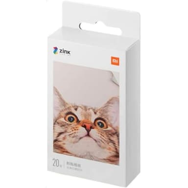 Xiaomi - Carta fotografica Portatile per Stampante, 20 Fogli di Carta Fotografica di Alta Qualità da 3"