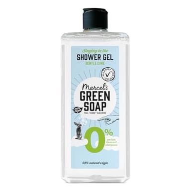 Marcel's Green Soap - Gel doccia 0% - Ipoallergenico - Formula senza microplastica - Bottiglia di plastica riciclata - 99% biodegradabile - Vegano