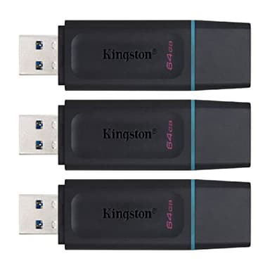 Kingston DataTraveler Exodia Flash Drive da 64 GB, DTX/64 GB (confezione da 3)