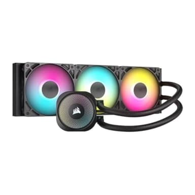 CORSAIR NAUTILUS 360 RS ARGB Raffreddatore CPU a Liquido – 360mm AIO – Connessione Diretta alla Scheda Madre – Intel LGA 1851/1700, AMD AM5/AM4 – 3x RS120 ARGB Ventilatori Inclusi – Nero
