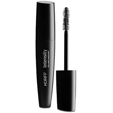 Korff Mascara Intensity, Volumizzante e Massima Definizione, Texture Ricca e Morbida, Ciglia Morbide e Flessibili, Nero, 13,2ml