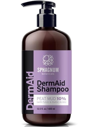 Shampoo Dermatite Seborroica - Fango di torba Naturale per il Trattamento di un Cuoio Capelluto Secco, Pruriginoso e Squamoso. Aiuta anche in caso di Forfora, Psoriasi ed Eczema. 400 ml