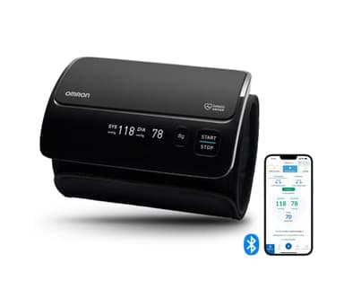 OMRON EVOLV Misuratore di Pressione Arteriosa da Braccio e Apparecchio Senza Fili, Misuratore di pressione da braccio con Connessione Bluetooth, Clinicamente validato