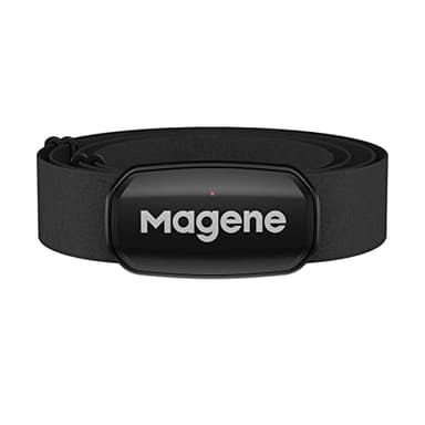 Magene H303 Cardiofrequenzimetro Fascia toracica HRM Fitness Tracker IP67 Supporto impermeabile Bluetooth 4.2 e ANT+, compatibile Wahoo, Zwift