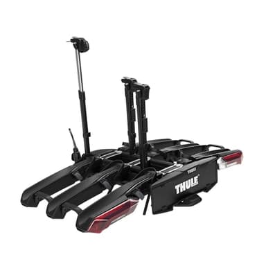 Thule Epos Piattaforma Gancio Traino Portabici Pieghevole Black, 3 bikes