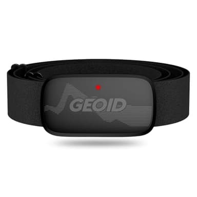 GEOID HS500 Cardiofrequenzimetro Fascia Toracica, Fascia Cardio Cardiofrequenzimetro Fascia Toracica Bluetooth 4.2/ANT+, IP67 Impermeabile Sensore di Frequenza Cardiaca