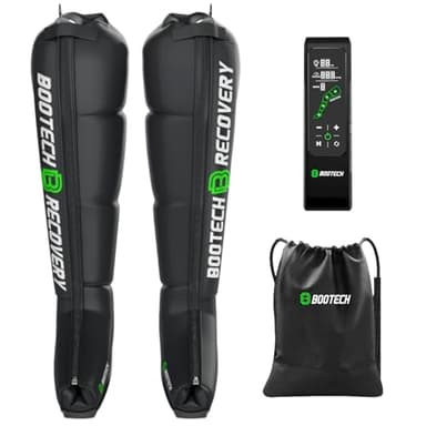BOOTECH Pressoterapia professionale per casa,massaggiatore per gambe e piedi stanchi,migliora la circolazione del recupero muscolare drenaggio linfatico ritenzione idrica cellulite qualità prezzo (L)