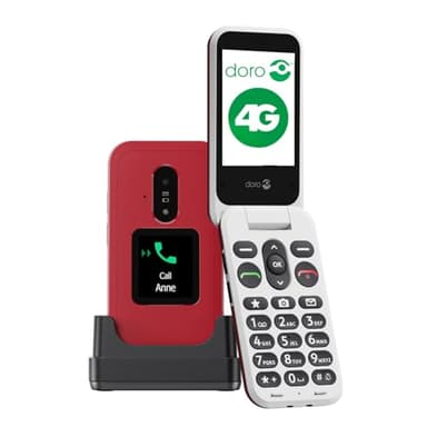 Leva E30 4G Smartphone 7,11 cm (2.8 Zoll) 0,3 MP Single SIM (Rot, Wei?) (380597)