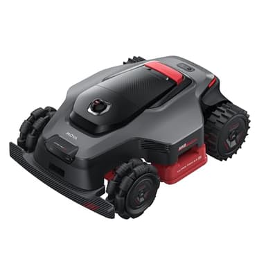 MOVA LiDAX Ultra 2000 AWD Robot Tagliaerba 36V, senza RTK, Mappatura Assistita dall'IA, LiDAR 3D 360° + AI Dual Vision, Doppio Disco (6 lame ciascuno), Taglio Bordo <3 cm, Pendenze 80%