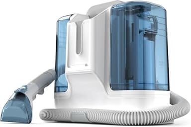 Rivenara Lavatappeti Aspirapolvere Tessuti Divani- 450 W Lava Tappezzeria Asciuga e Aspira Acqua Pulitore a Vapore per Divano Tappeti Moquette Tappezzeria Scale e Auto Pulisci Lavadivani